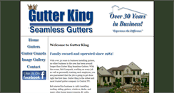 Desktop Screenshot of gutterkingny.com